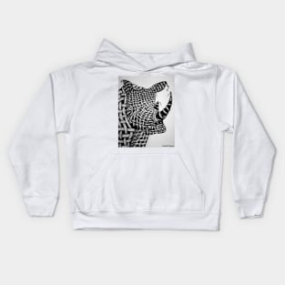 Wrapped Rhino Kids Hoodie